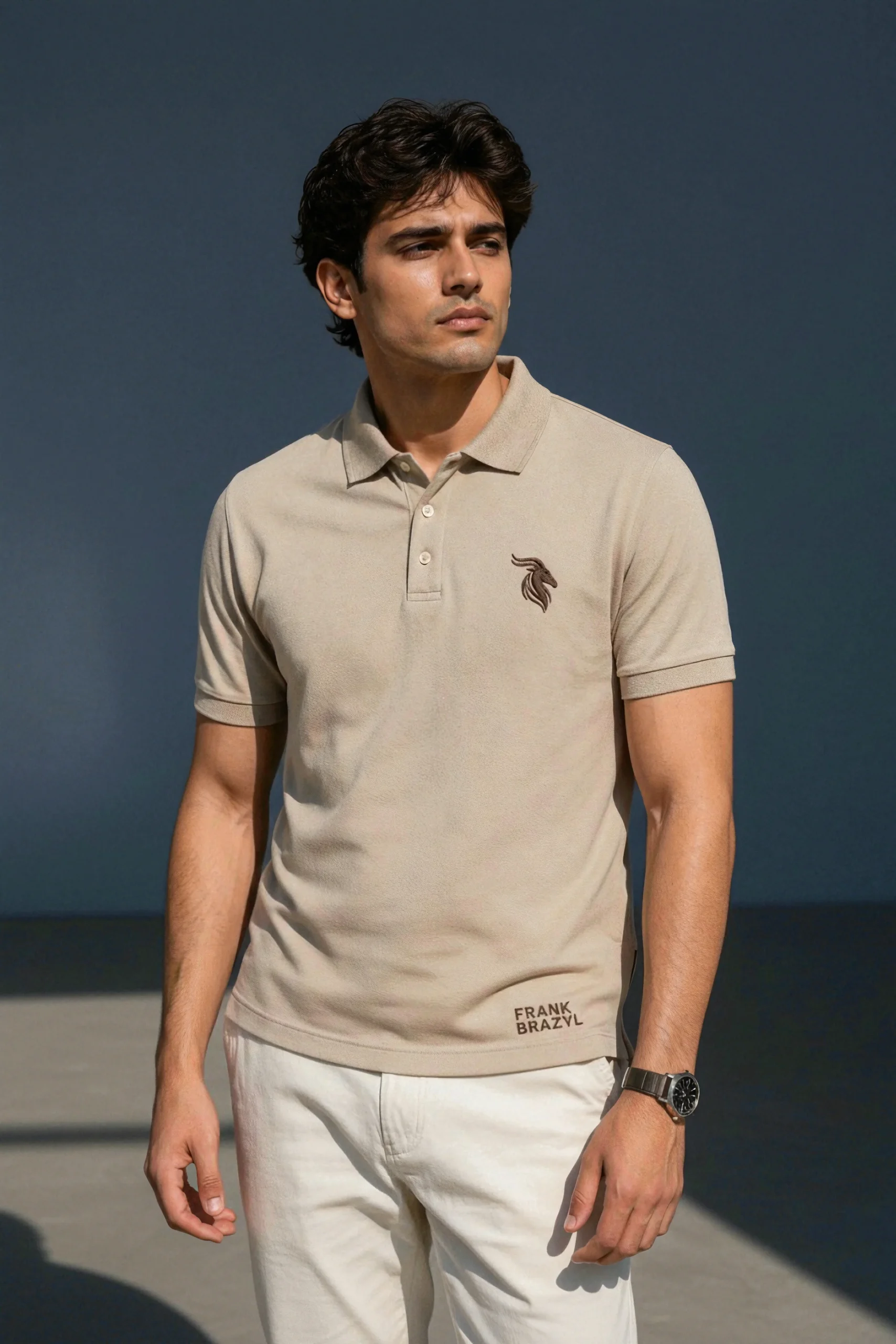 Frank Brazyl Cream Polo