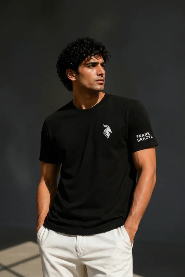 BLACK T-Shirt Frank Brazyl