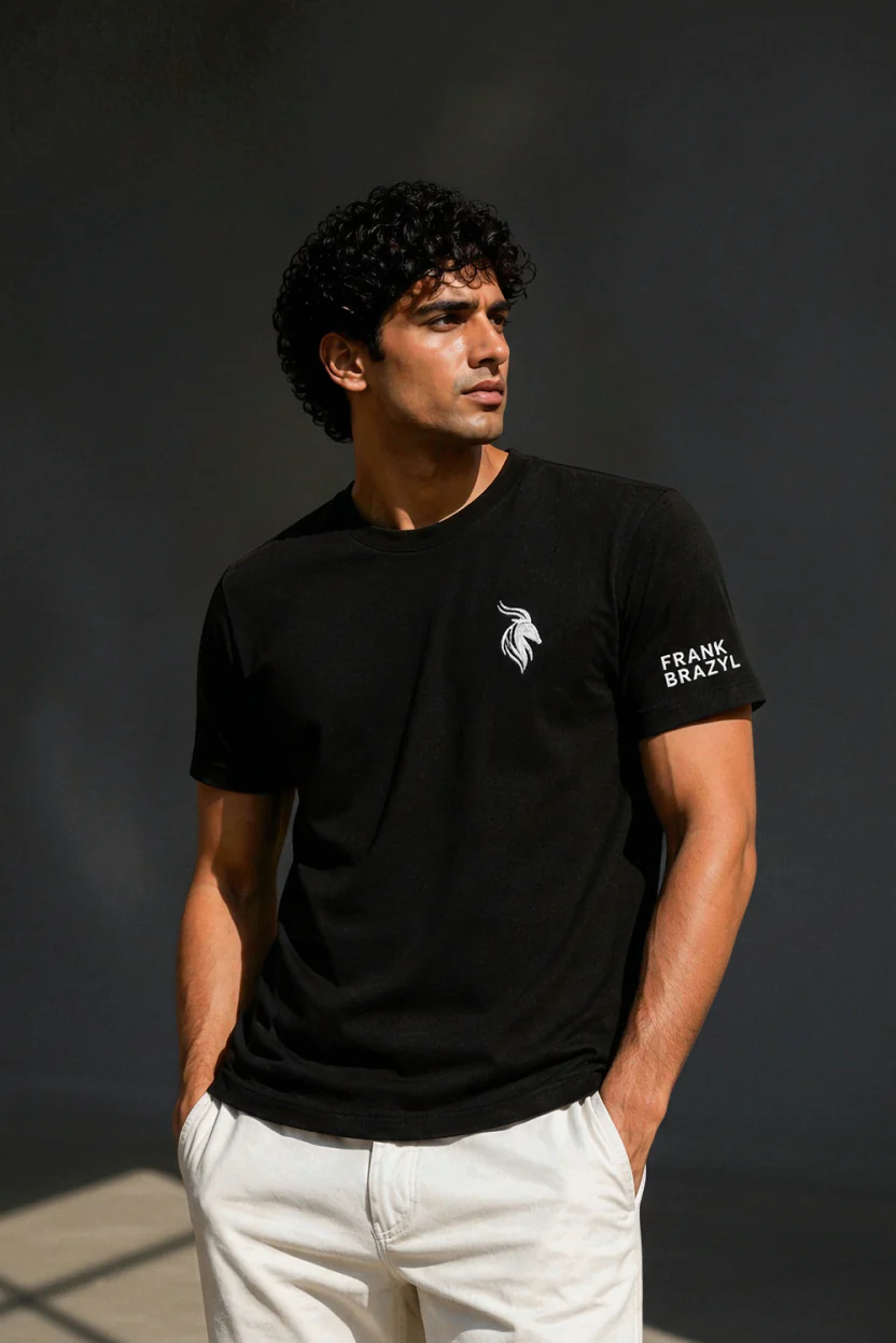 BLACK T-Shirt Frank Brazyl
