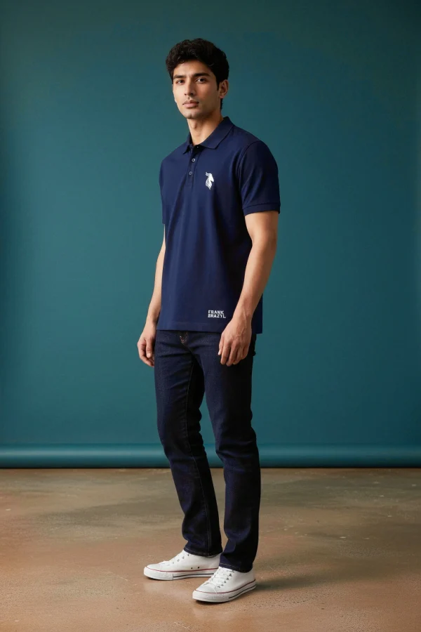 Navy Polo Frank Brazyl